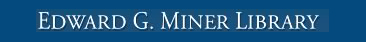Edward G. Miner Library